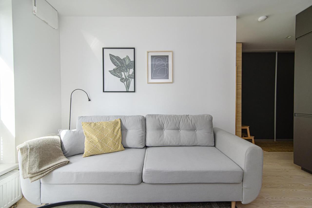 Modern Apartment Next To Ozas Park By Urban Rent VNO Eksteriør billede